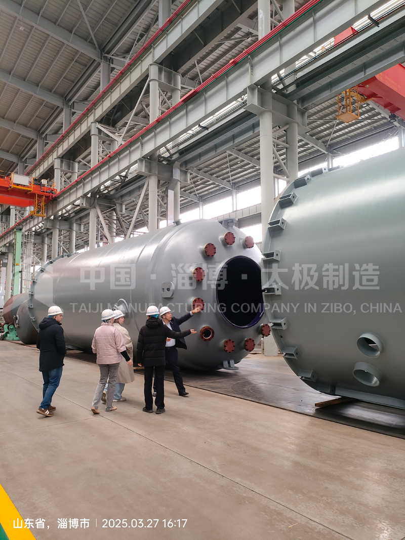 太極搪玻璃設(shè)備高分通過國外客戶嚴(yán)苛檢驗 太極搪玻璃設(shè)備高分通過國外客戶嚴(yán)苛檢驗